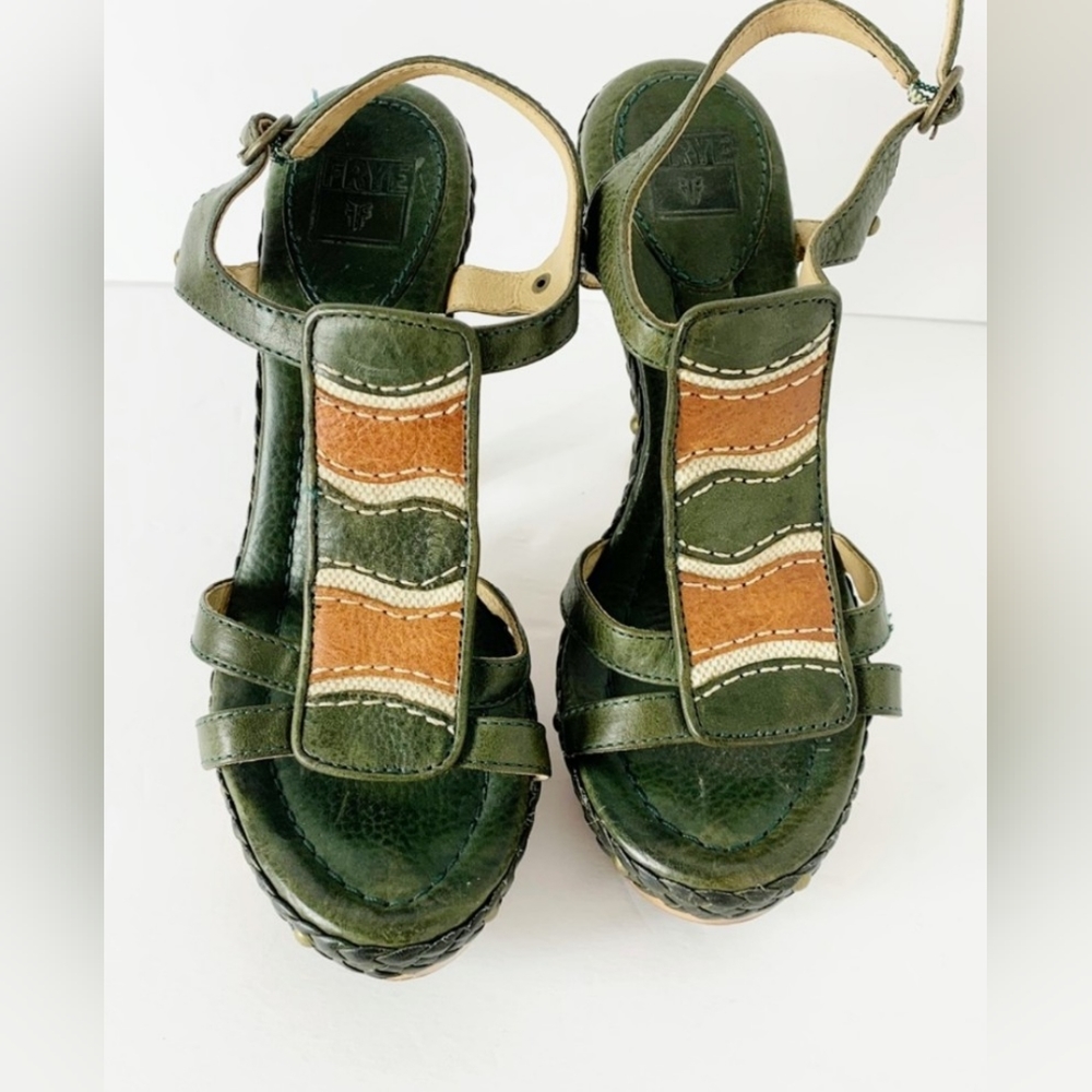 Frye Leather High Heels size 8
